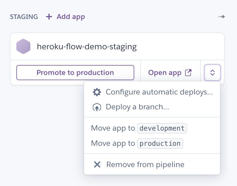 Configure automatic deploys