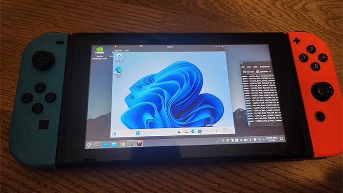 Dev Gets Windows 11 To Run On A Nintendo Switch, Don’t Try This At Home