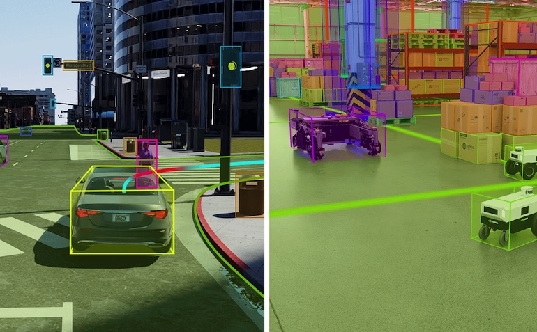 NVIDIA Omniverse Cloud Sensor RTX Generates Synthetic Data to Speed AI Development of Autonomous Vehicles, Robotic Arms, Mobile Robots, Humanoids and Smart Spaces