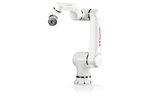 Kawasaki Robotics' new cobots. 