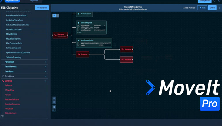 MoveIt Pro is designed to accelerate development of robotic manipulation applications.