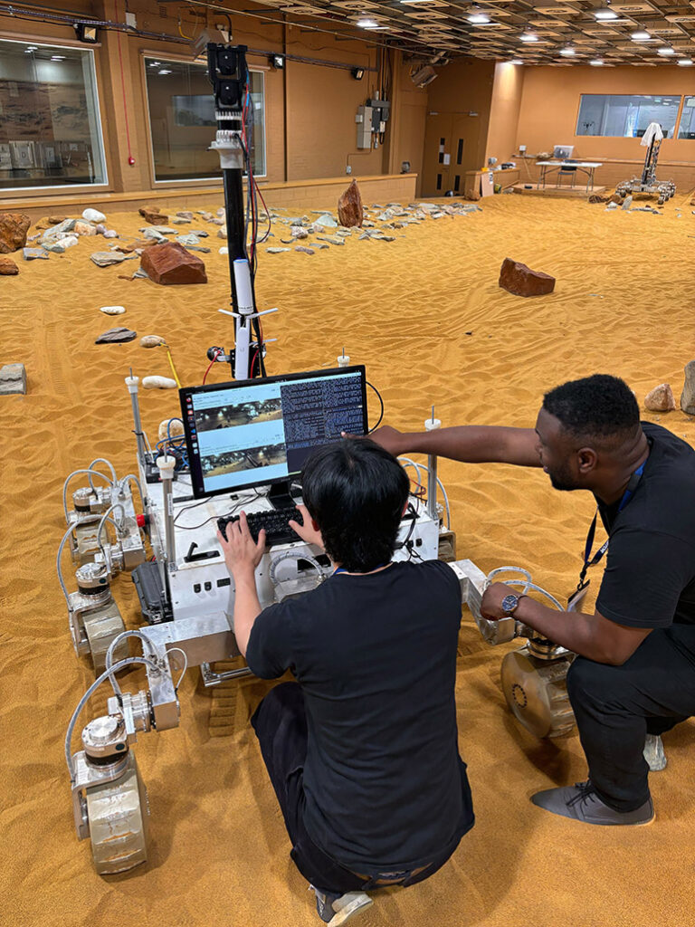 Opteran is working with the ESA and Airbus on improving autonomy for Mars rovers, shown here.