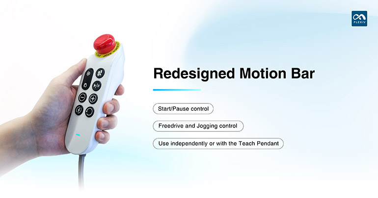 Flexiv has redesigned its motion bar, shown here.