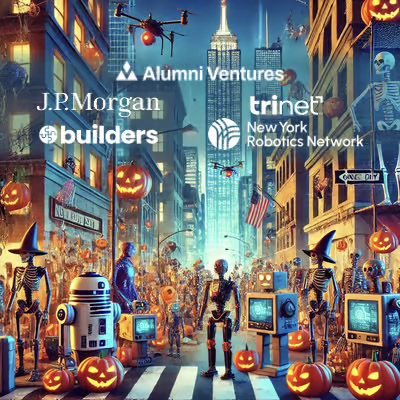 New York Robotics Network and J.P. Morgan were among the organizers of a Halloween event in New York City.