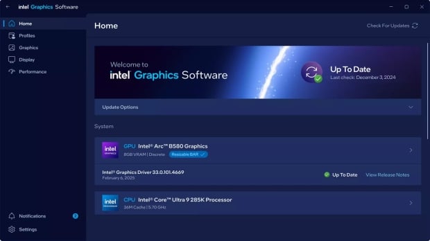 Intel Graphics Software for Arc GPUs updated with easy-to-use overclocking controls 4