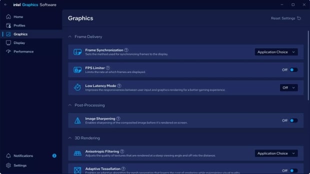 Intel Graphics Software for Arc GPUs updated with easy-to-use overclocking controls 6