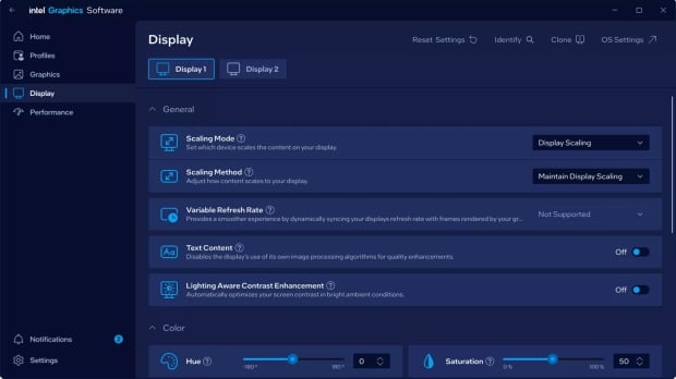 Intel Graphics Software for Arc GPUs updated with easy-to-use overclocking controls 7