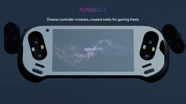 AYANEO 3 is the world's first modular handheld: buttons, touchpads swappable with magnets 73