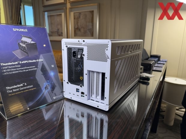 Sparkle unveils new Thunderbolt 5 external GPU enclosure at CES 2025 33